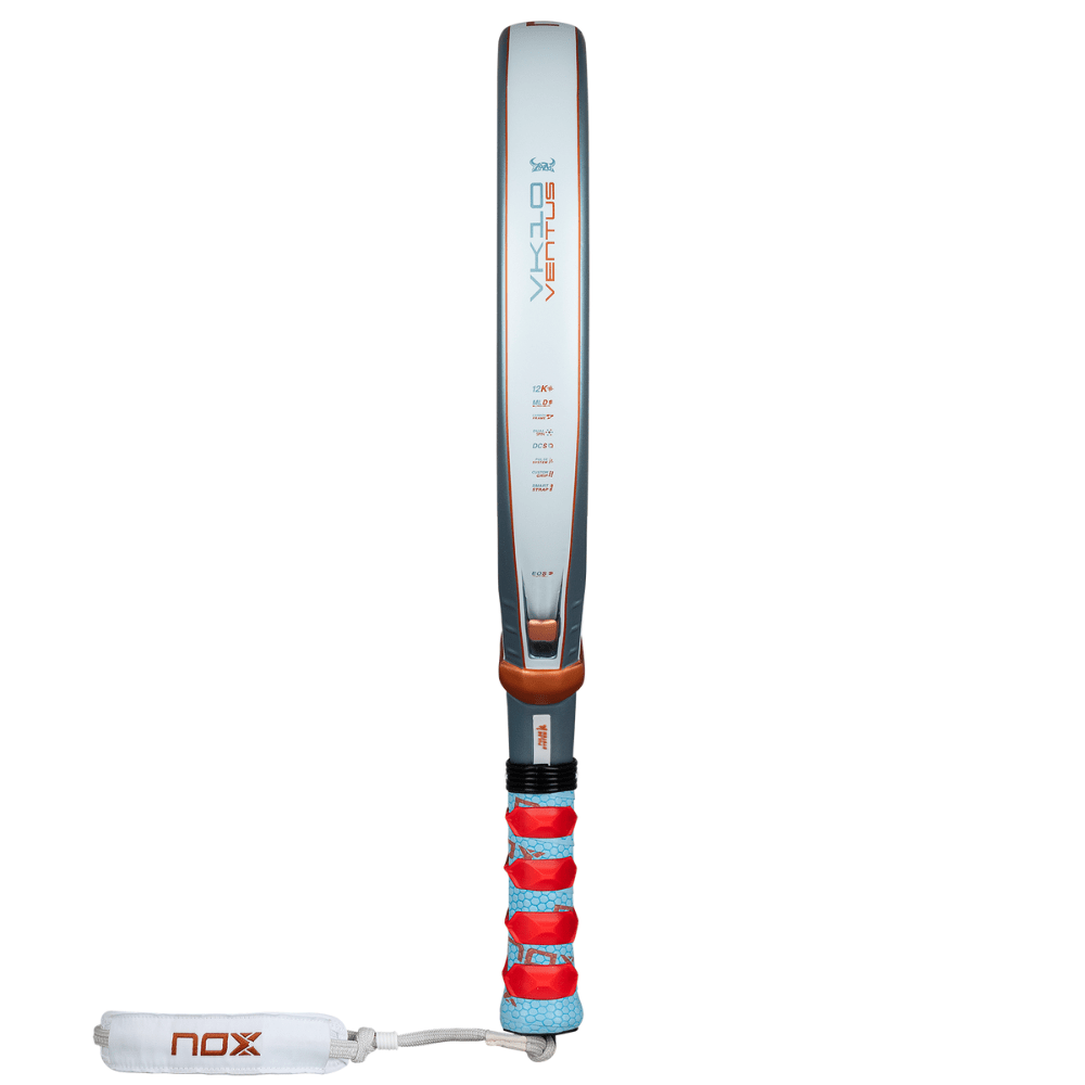 Pala de Padel Nox VK10 Ventus Control 12K By Aranzazu Osoro 2026 + Tarro de pelotas +Overgrip + Protector - Sur SportsPalas