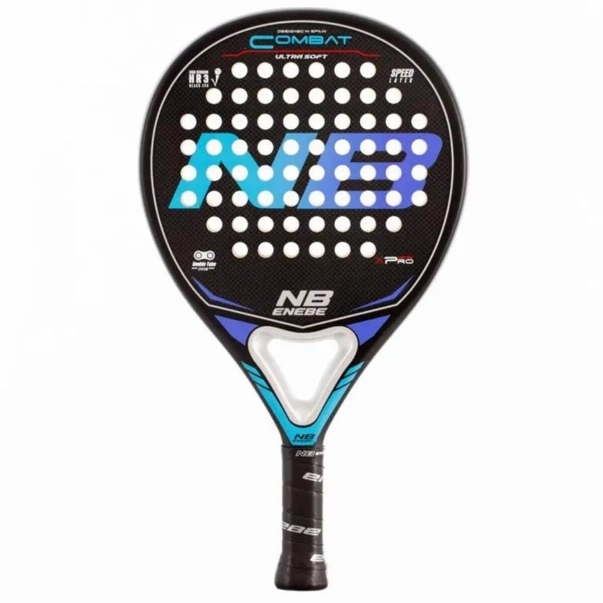 Pala Enebe Combat Ultrasoft Azul Violeta (350 - 360gr) - Sur SportsPalas