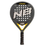 Pala Padel Enebe Cross Gris Amarillo (360 - 375gr) - Sur SportsPalas