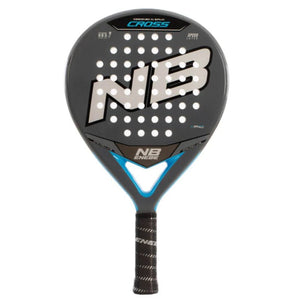 Pala Padel Enebe Cross Gris Azul (360 - 375gr) - Sur SportsPalas