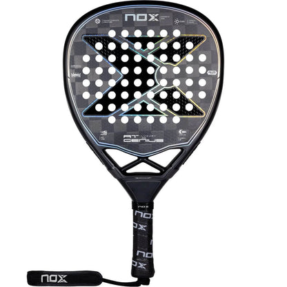 Pala Padel Nox At Genius Attack 18K (360 - 375gr) 2023 - Sur SportsPalas
