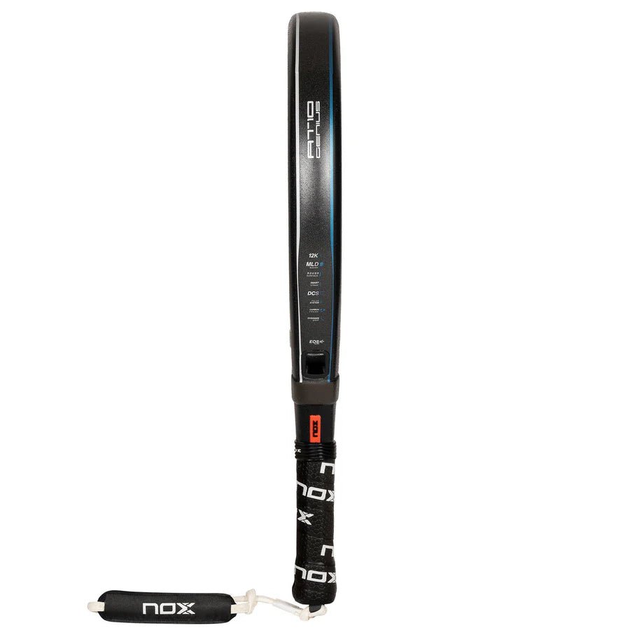 Pala Padel Nox AT10 Genius 12K By Agustin Tapia (360 - 375gr) 2024 Tarro de Pelotas+Overgrip+Funda - Sur SportsPalas