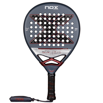 Pala de Padel At10 Genius 12K by Agustin Tapia 2025 + Tarro de pelotas +Overgrip + Protector