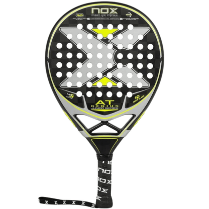 Pala Padel Nox AT10 Genius Jr By Agustin Tapia (335 - 345gr) 2022 - Sur SportsPalas