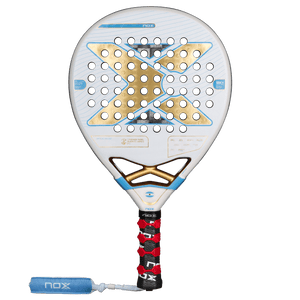 Pala Padel Nox AT10 Luxury Genius 18K Alum Buenos Aires Exclusive Edition 2026 + Overgrip + Protector + Llavero - Sur SportsPalas