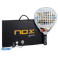 Pala Padel Nox AT10 Luxury Genius 18K Alum Buenos Aires Exclusive Edition 2026 + Overgrip + Protector + Llavero - Sur SportsPalas