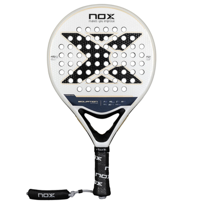 Pala de Padel Equation 2025 + Tarro de pelotas +Overgrip + Protector