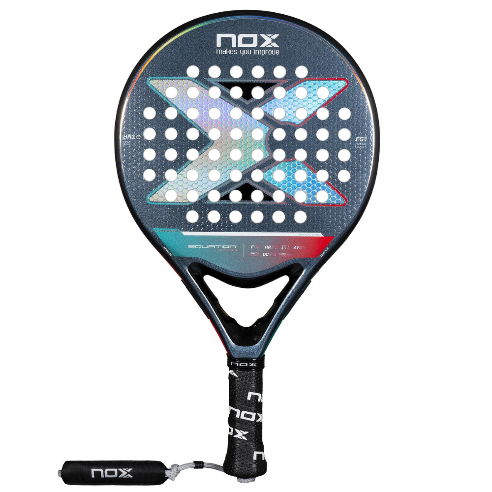 Pala de Padel Equation Light 2025 + Tarro de pelotas +Overgrip + Protector