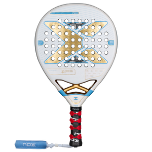 Pala Padel Nox AT10 Luxury Genius 18K Alum Buenos Aires Exclusive Edition 2026 + Overgrip + Protector + Llavero