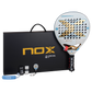 Pala Padel Nox AT10 Luxury Genius 18K Alum Buenos Aires Exclusive Edition 2026 + Overgrip + Protector + Llavero