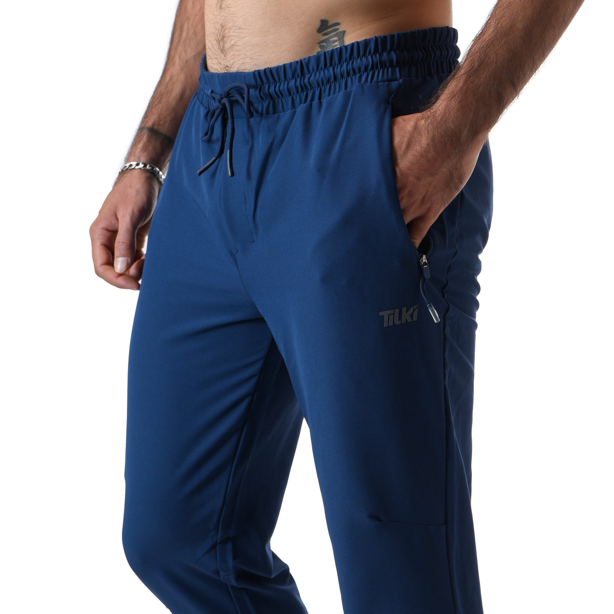 Pantalón Training Poly Tilki Lehinde - Azul