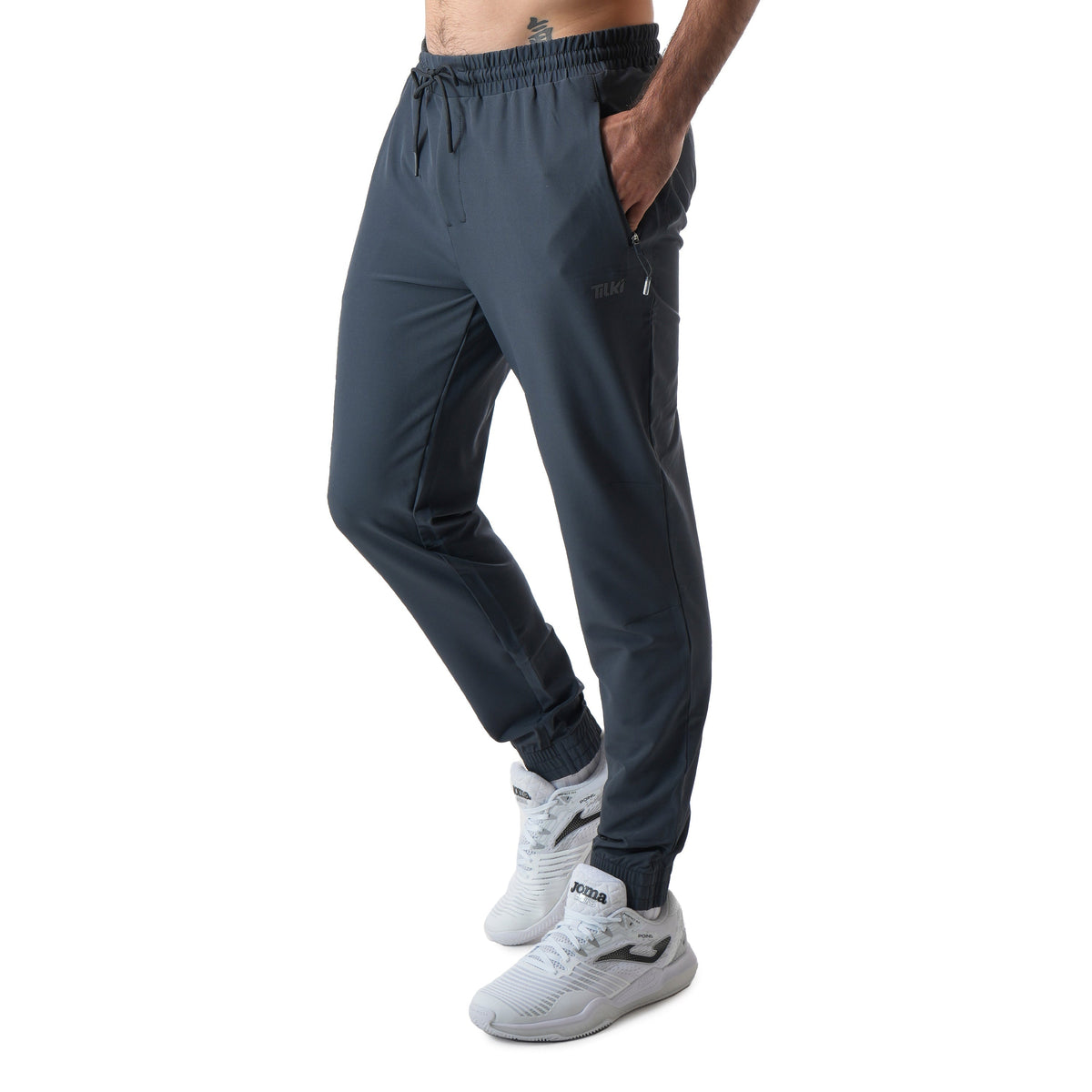 Pantalón Training Poly Tilki Lehinde - Gris Oscuro