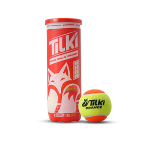 Tarro de Pelota Tilki Tenis Bombastic Naranja X3