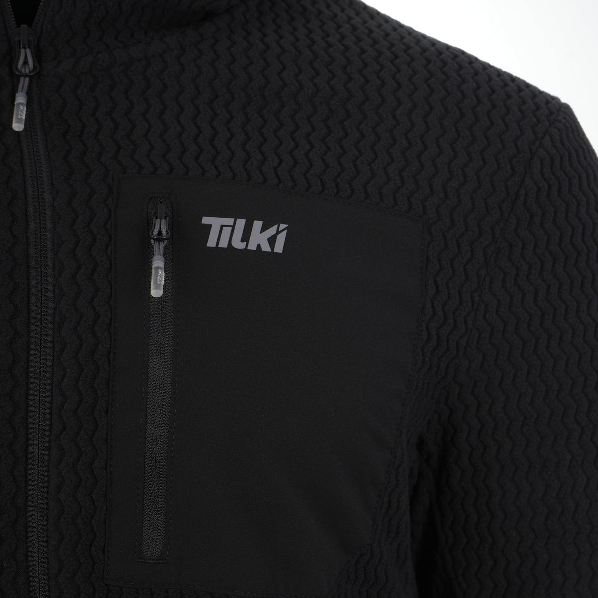 Polar Full Zip Hood Tilki - Negro