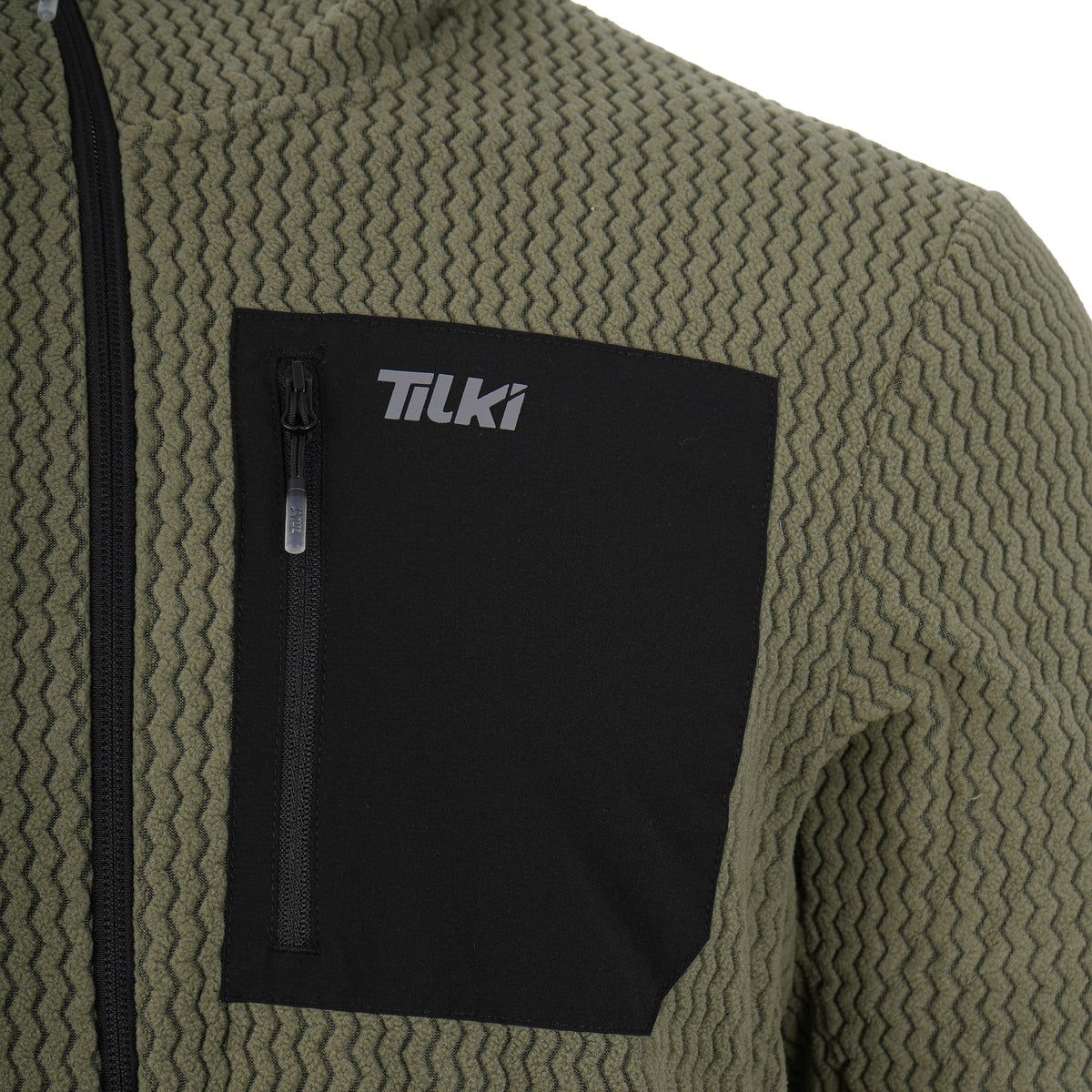 Polar Full Zip Hood Tilki - Verde Oliva