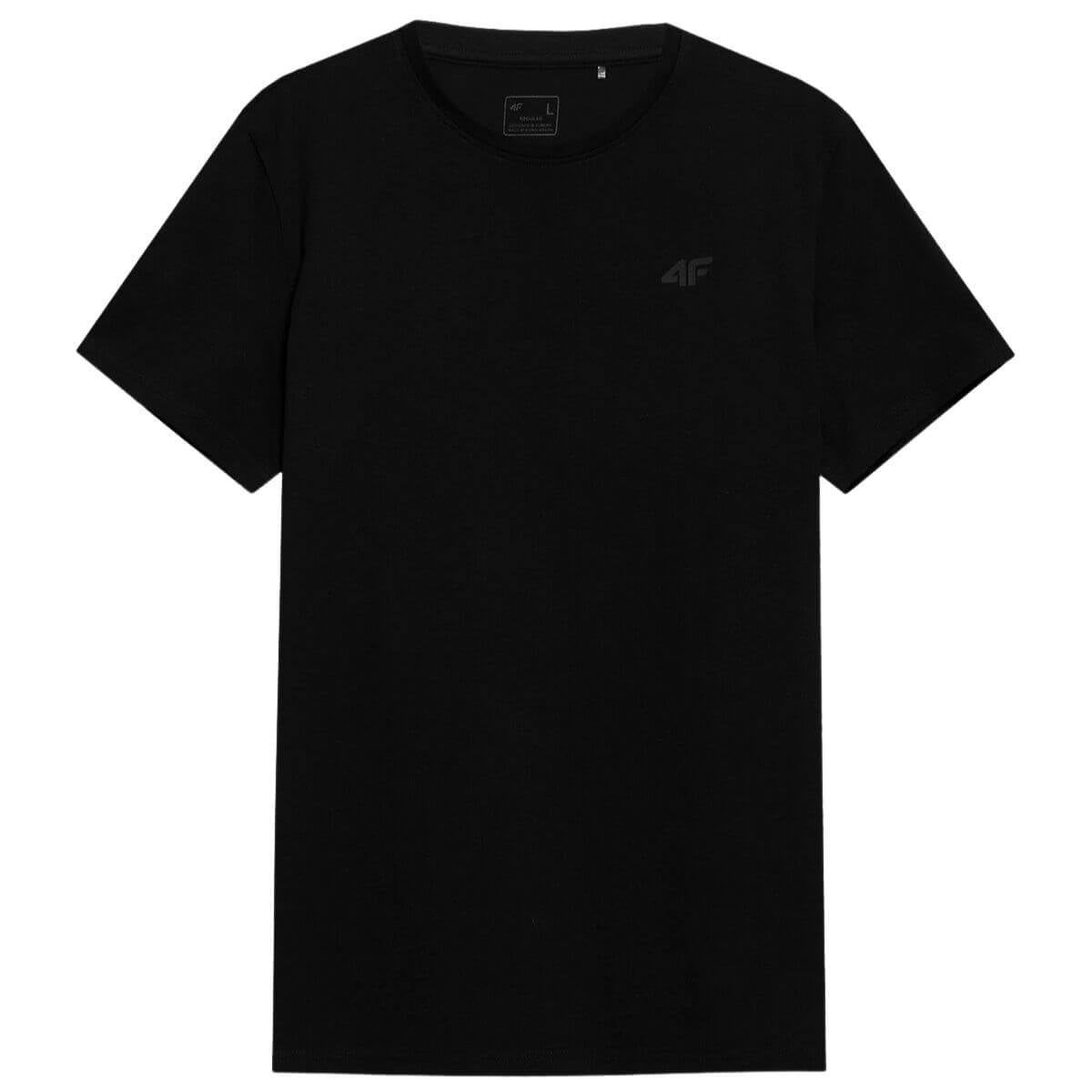 Polera 4F Negra - Sur SportsVestuario