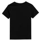 Polera 4F Niño Negra Logo Centro - Sur SportsVestuario