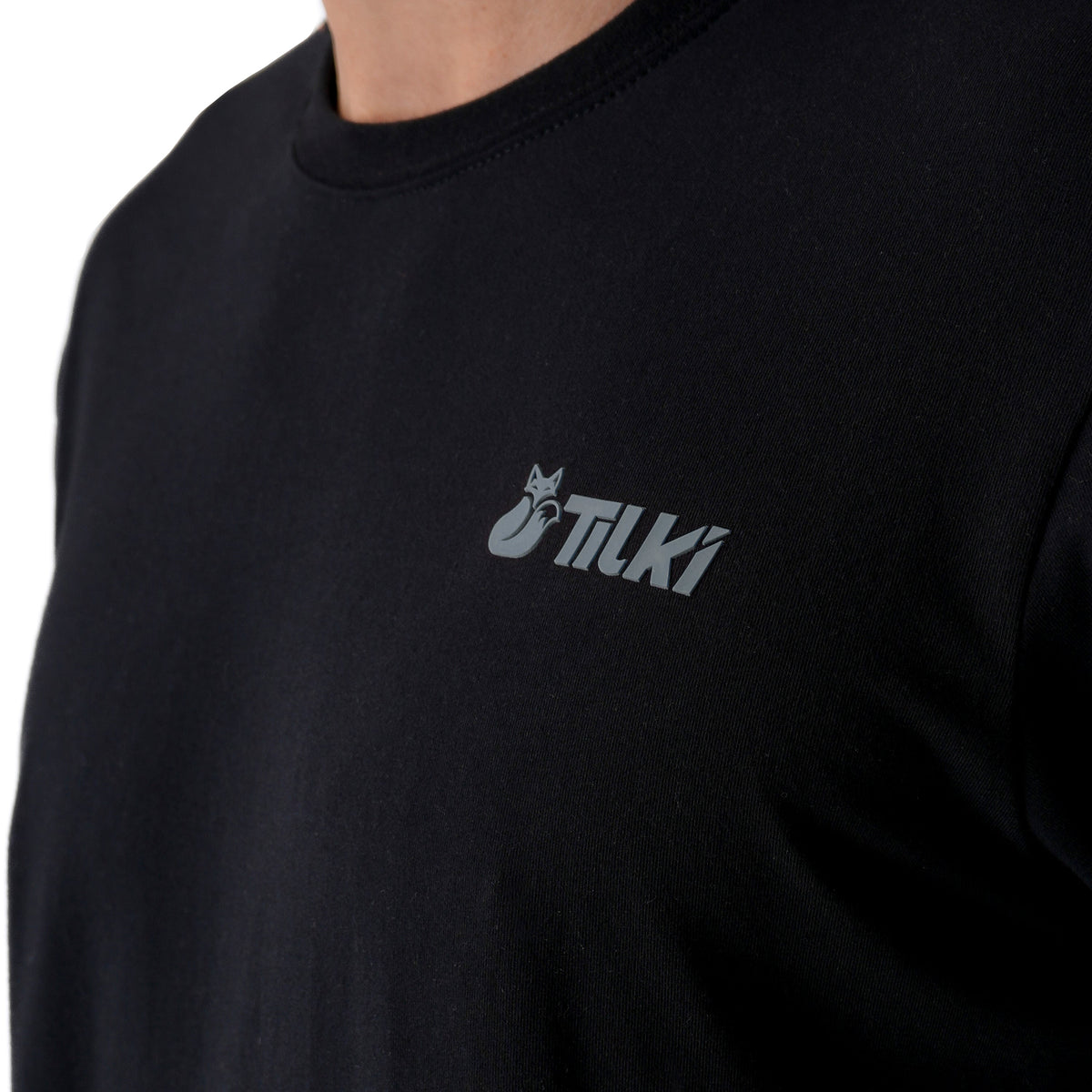 Polera Cotton Tilki Lehinde - Negra