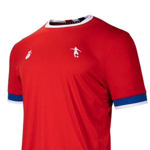 Polera Chile Matif+14 Tilki Lehinde Red/White RED/WHITE