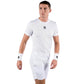 Polera Hydrogen Básica Técnica Blanca Logo Centro Hombre - Sur SportsVestuario