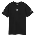 Polera Hydrogen Básica Técnica Negra Logo Centro Hombre - Sur SportsVestuario