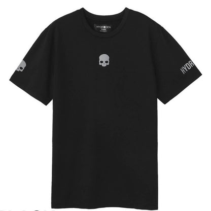 Polera Hydrogen Básica Técnica Negra Logo Centro Hombre - Sur SportsVestuario