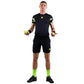 Polera Hydrogen Camuflaje Técnica Negra Amarillo Fluor Hombre - Sur SportsVestuario