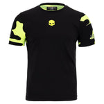 Polera Hydrogen Camuflaje Técnica Negra Amarillo Fluor Hombre - Sur SportsVestuario