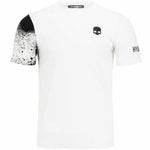 Polera Hydrogen Técnica Bicolor Spray Blanca Hombre - Sur SportsVestuario