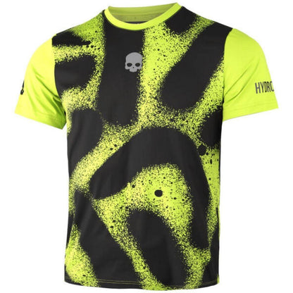 Polera Hydrogen Técnica Spray Amarilla Hombre - Sur SportsVestuario