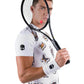 Polera Hydrogen Técnica Tattoo Blanca Hombre - Sur SportsVestuario