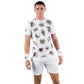 Polera Hydrogen Técnica Tattoo Blanca Hombre - Sur SportsVestuario