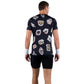 Polera Hydrogen Técnica Tattoo Negra Hombre - Sur SportsVestuario