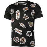 Polera Hydrogen Técnica Tattoo Negra Hombre - Sur SportsVestuario