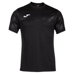 Polera Joma Montreal Manga Corta Negro - Sur SportsVestuario