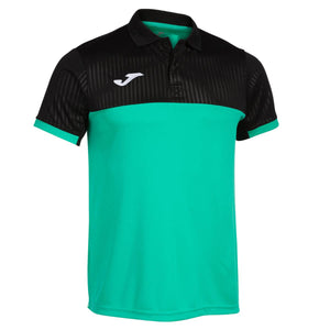 Polera Joma Montreal Polo Verde Negra - Sur SportsVestuario