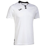 Polera Joma Ranking Blanca Cuello Negro - Sur SportsVestuario