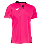Polera Joma Ranking Fucsia Cuello Negro - Sur SportsVestuario