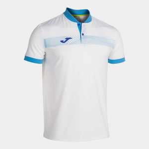 Polera Joma Torneo Manga Corta Polo BlancaAzul - Sur SportsVestuario