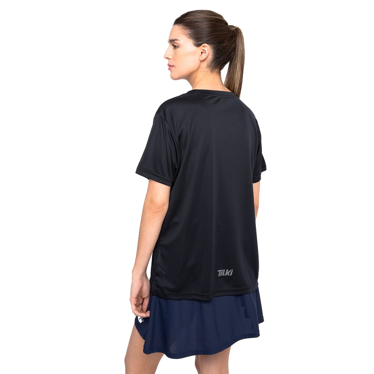 Polera Khombi Mujer Tilki Temel - Negro