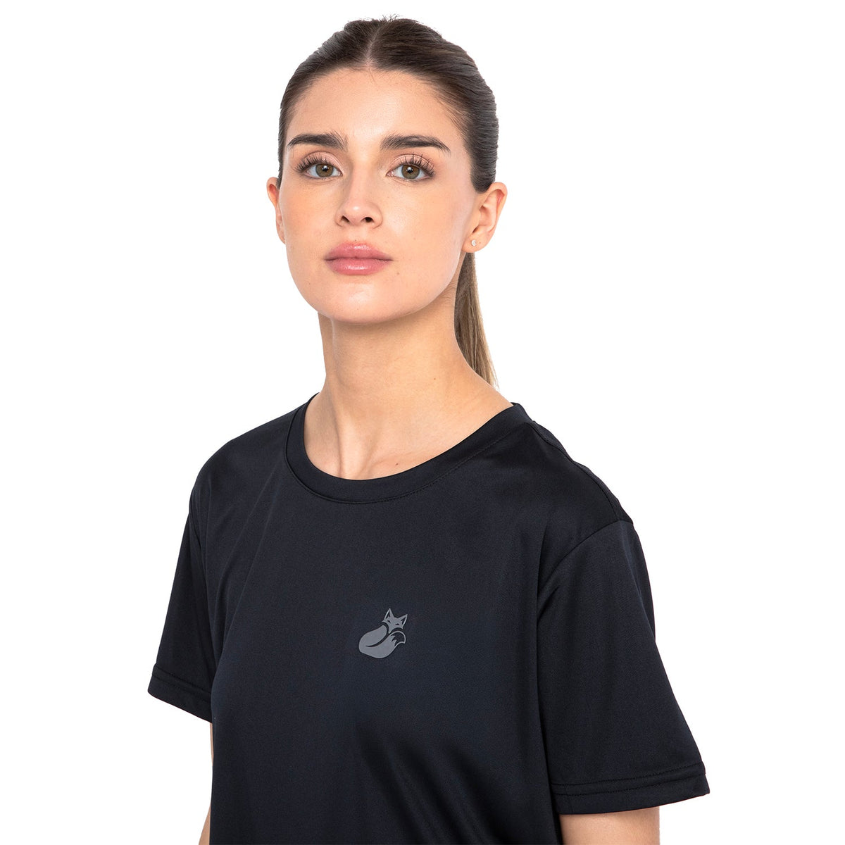Polera Khombi Mujer Tilki Temel - Negro