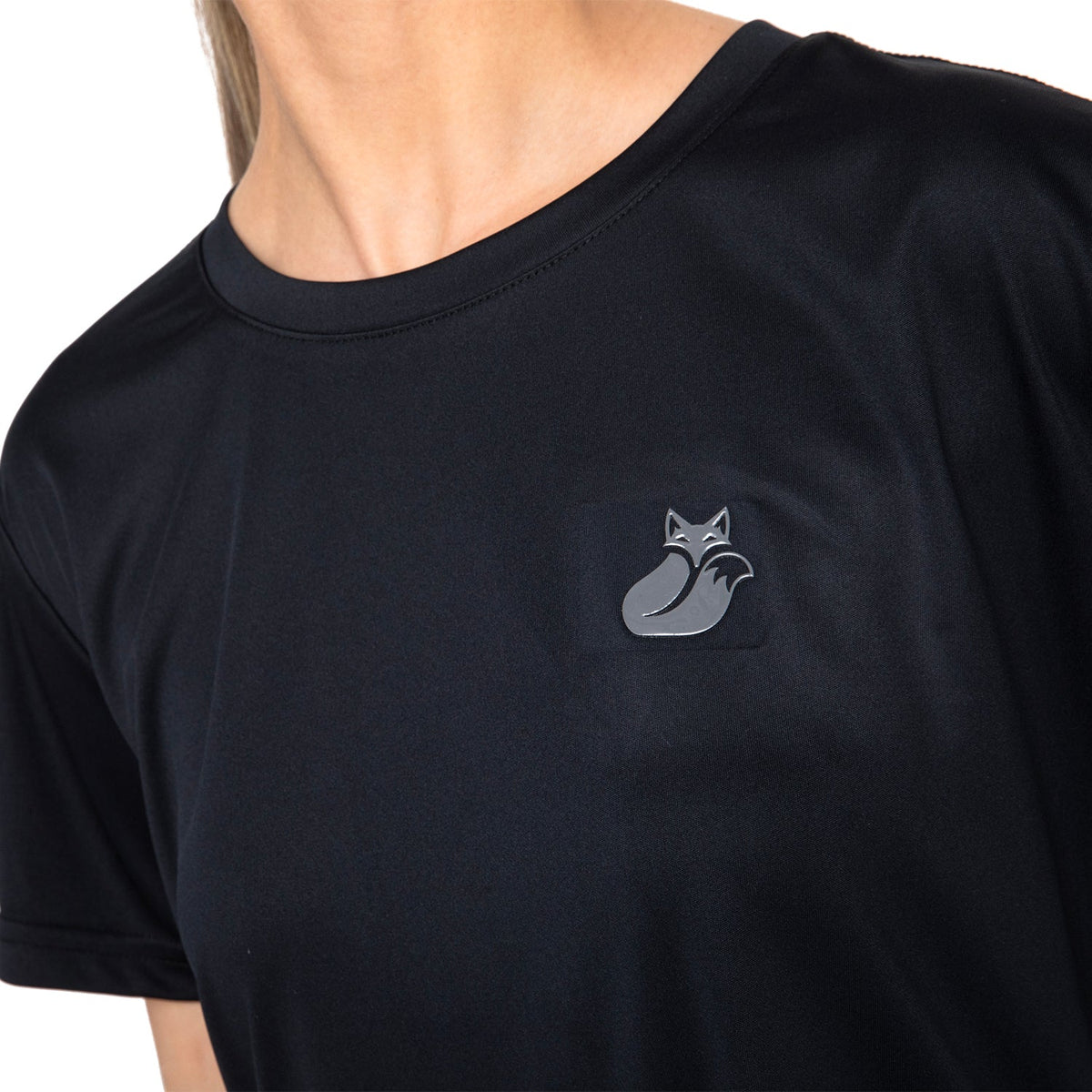 Polera Khombi Mujer Tilki Temel - Negro