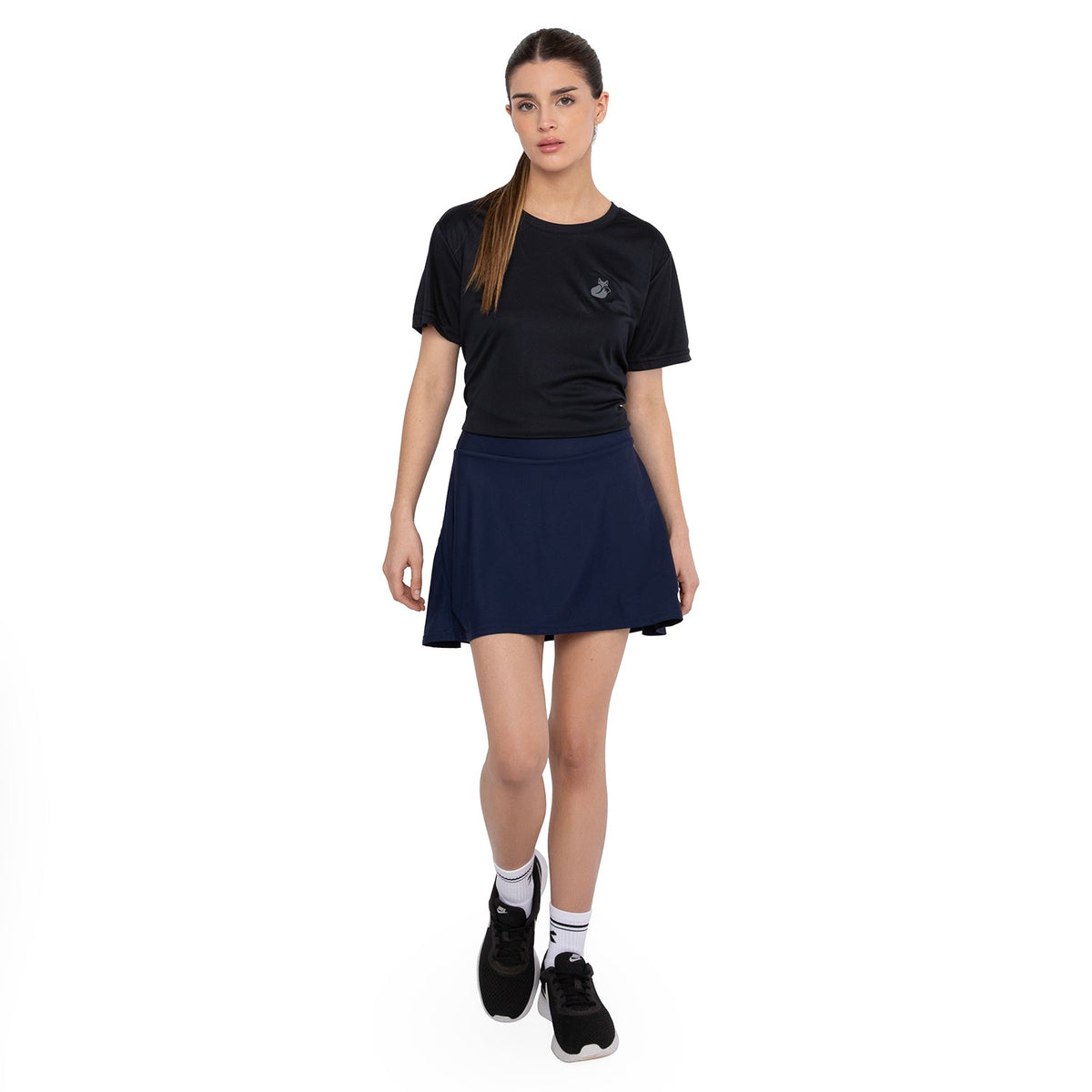 Polera Khombi Mujer Tilki Temel - Negro