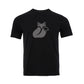 Polera Cotton Fox Big Logo Tilki - Negra logo Gris