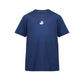 Polera Poly KIDS Tilki Temel - Azul/Blanca