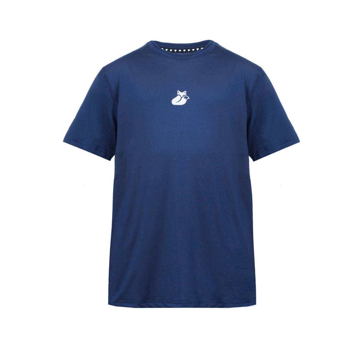 Polera Poly KIDS Tilki Temel - Azul/Blanca