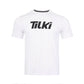 Polera Big Logo Tilki - Blanca logo Negro