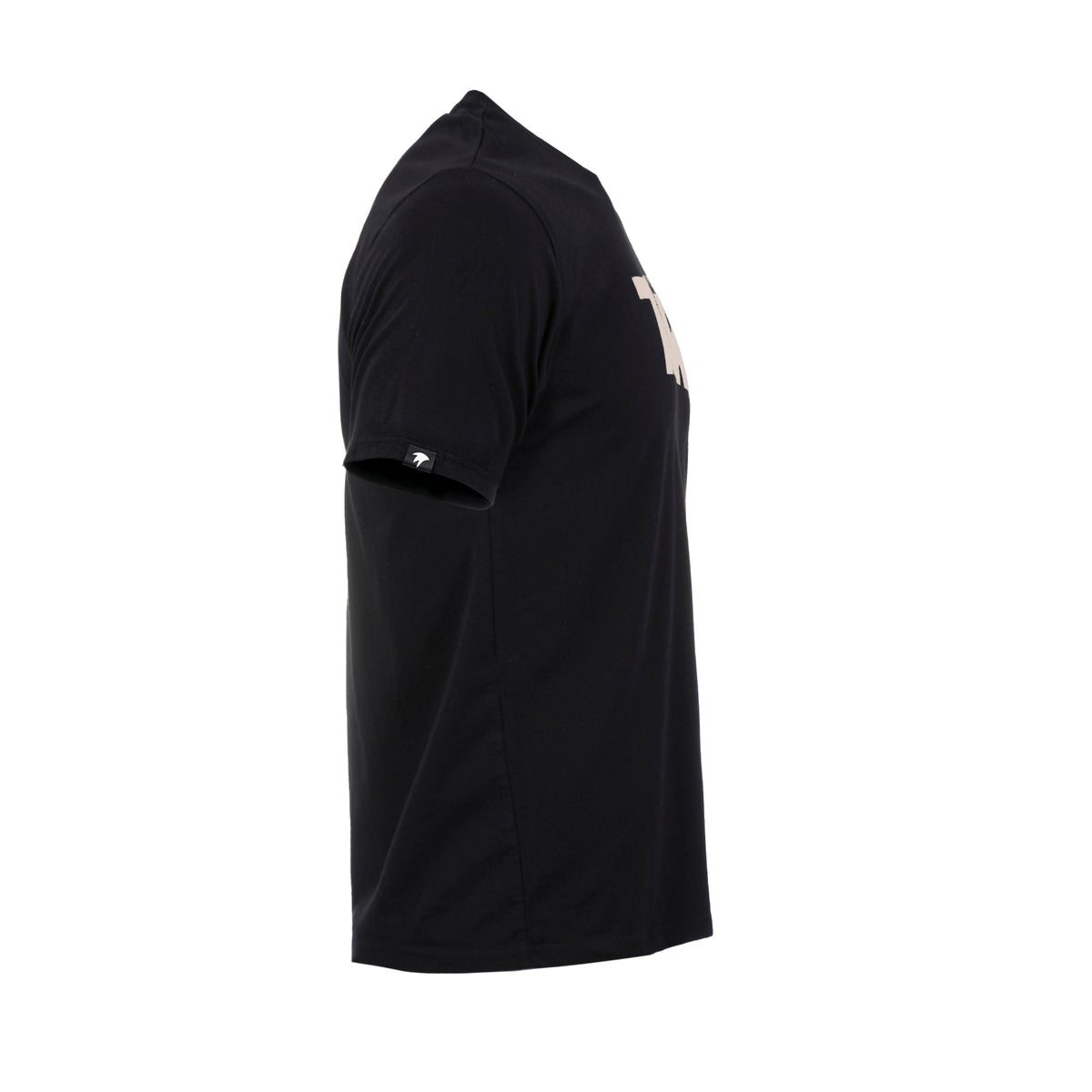 Polera Big Logo Tilki - Negra logo Beige