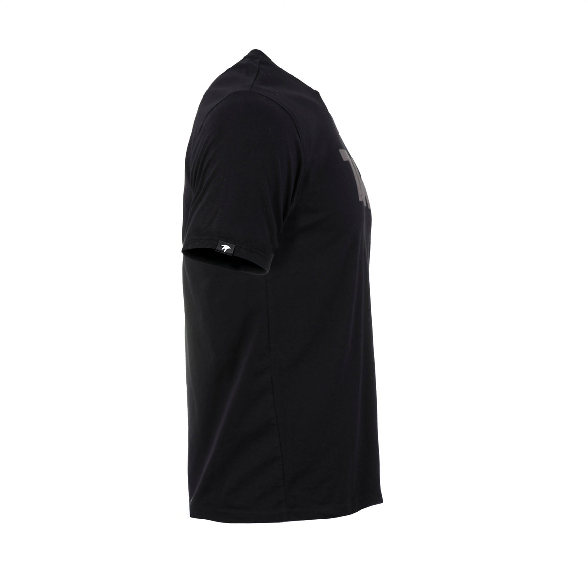 Polera Big Logo Tilki - Negra logo Gris