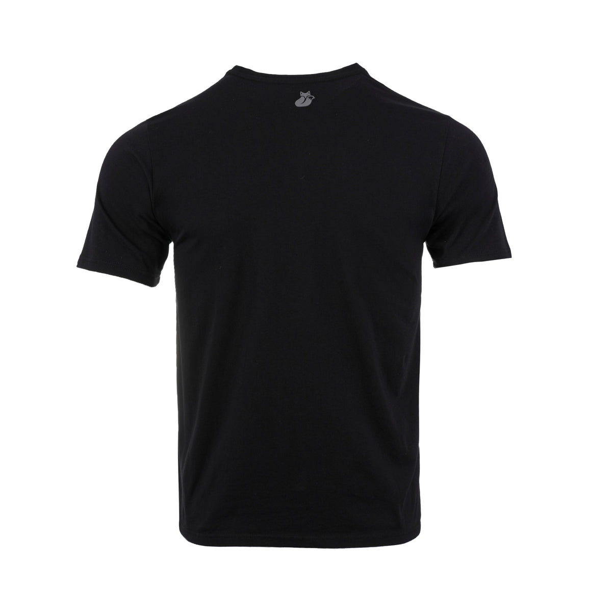 Polera Big Logo Tilki - Negra logo Gris